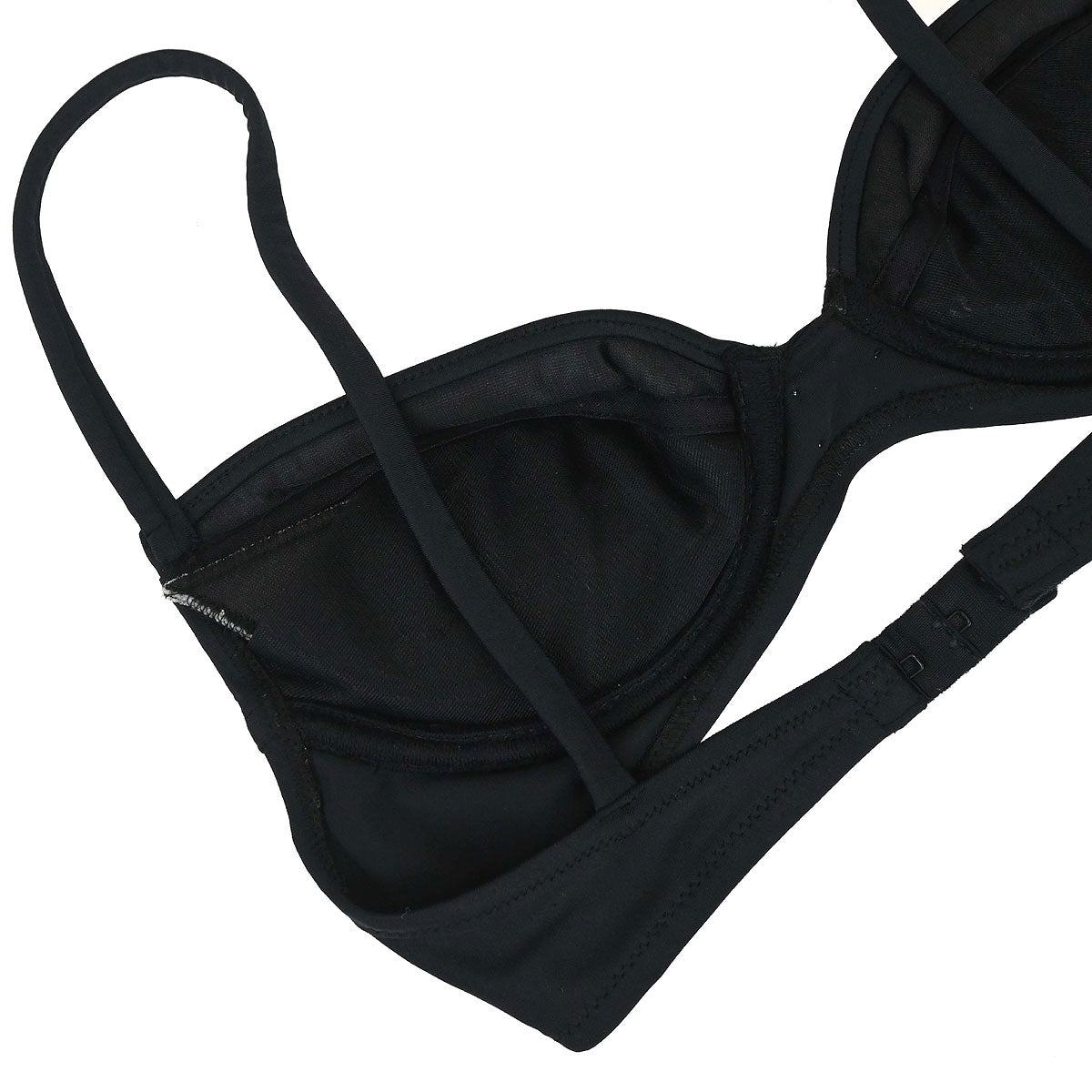 Chanel 1995 Swimwear Swimsuit Bras Black #36