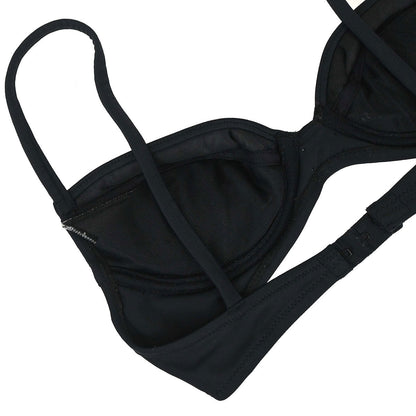 Chanel 1995 Swimwear Swimsuit Bras Black #36