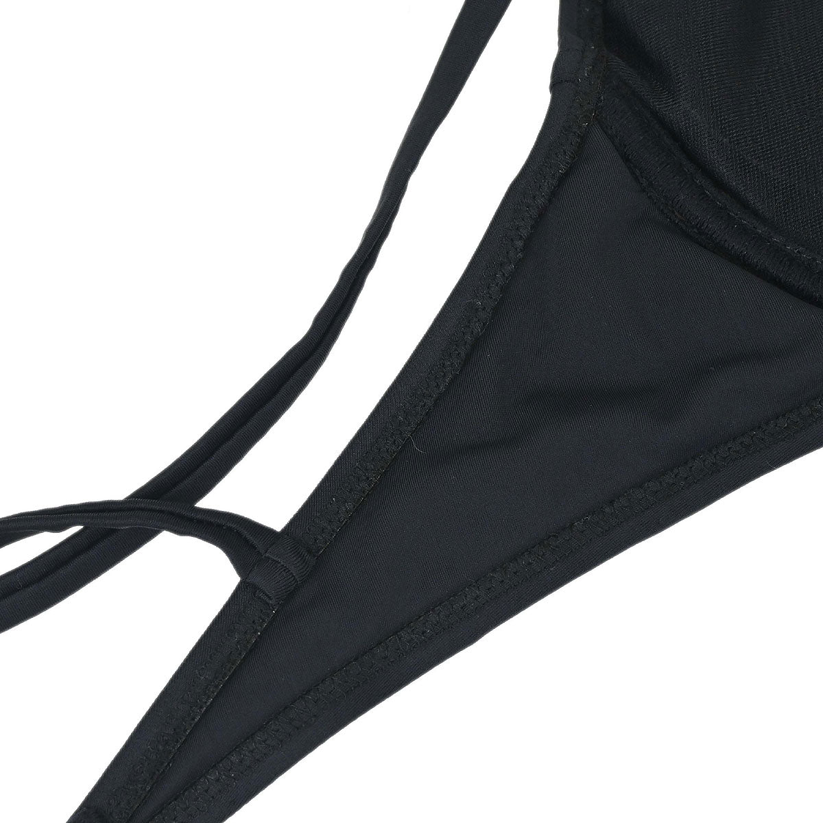 Chanel 1995 Swimwear Swimsuit Bras Black #36