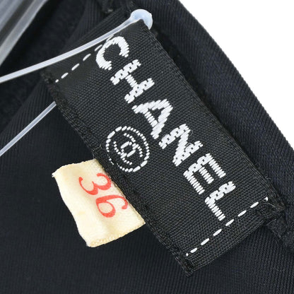 Chanel 1995 Swimwear Swimsuit Bras Black #36