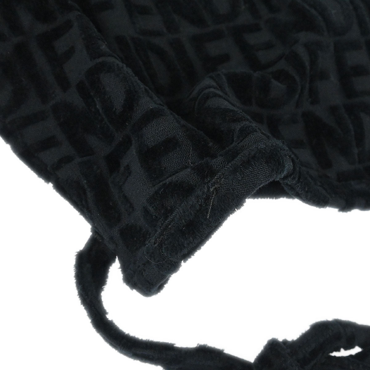 Fendi Wrap Cropped Top Black #40