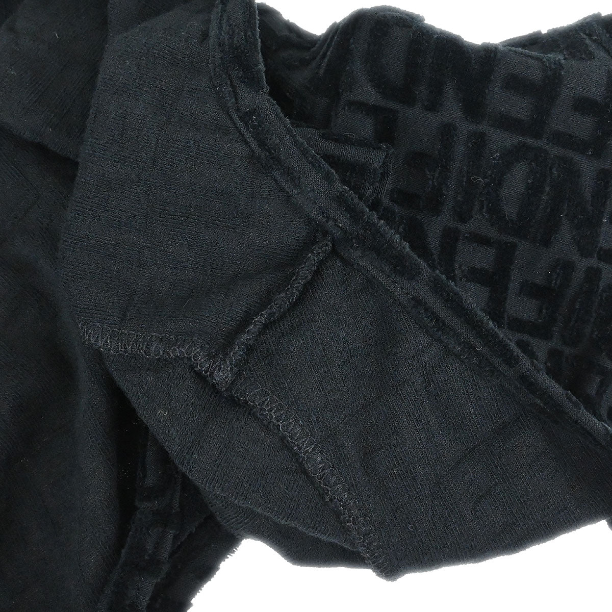 Fendi Wrap Cropped Top Black #40