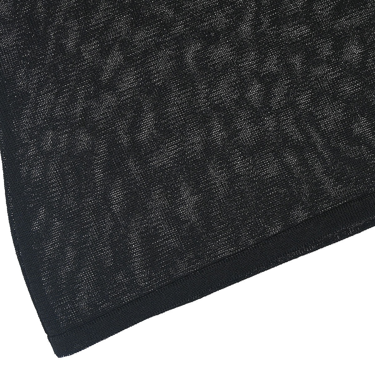 Fendi T-shirt Mesh Top Black
