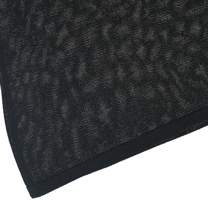 Fendi T-shirt Mesh Top Black
