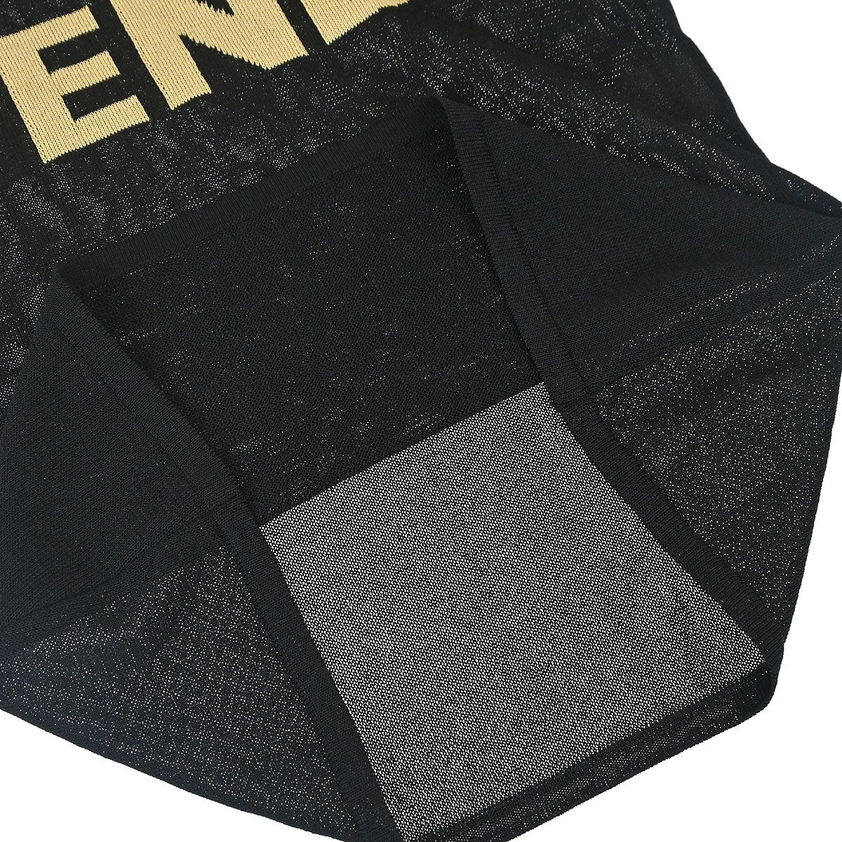 Fendi T-shirt Mesh Top Black