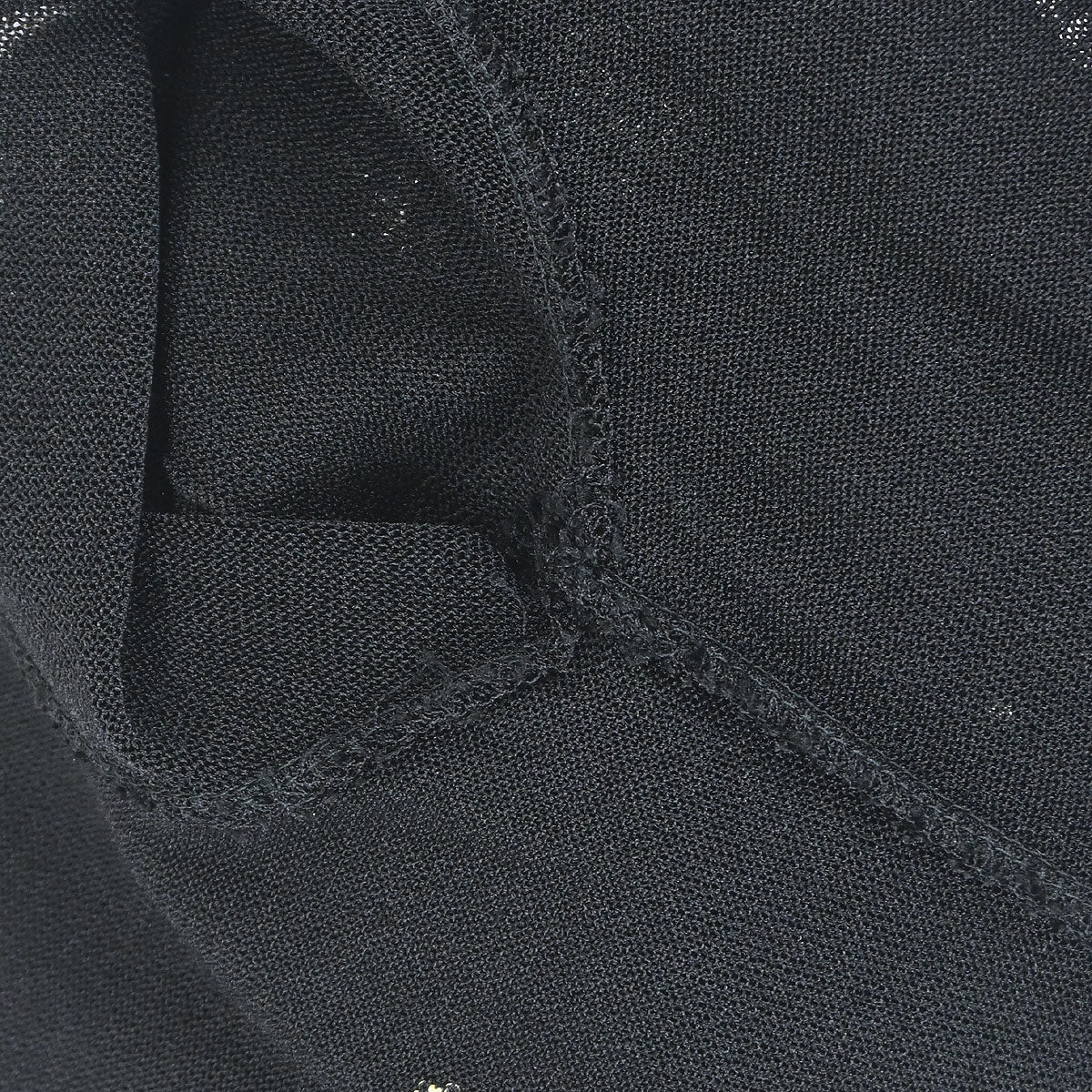 Fendi T-shirt Mesh Top Black