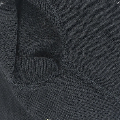 Fendi T-shirt Mesh Top Black