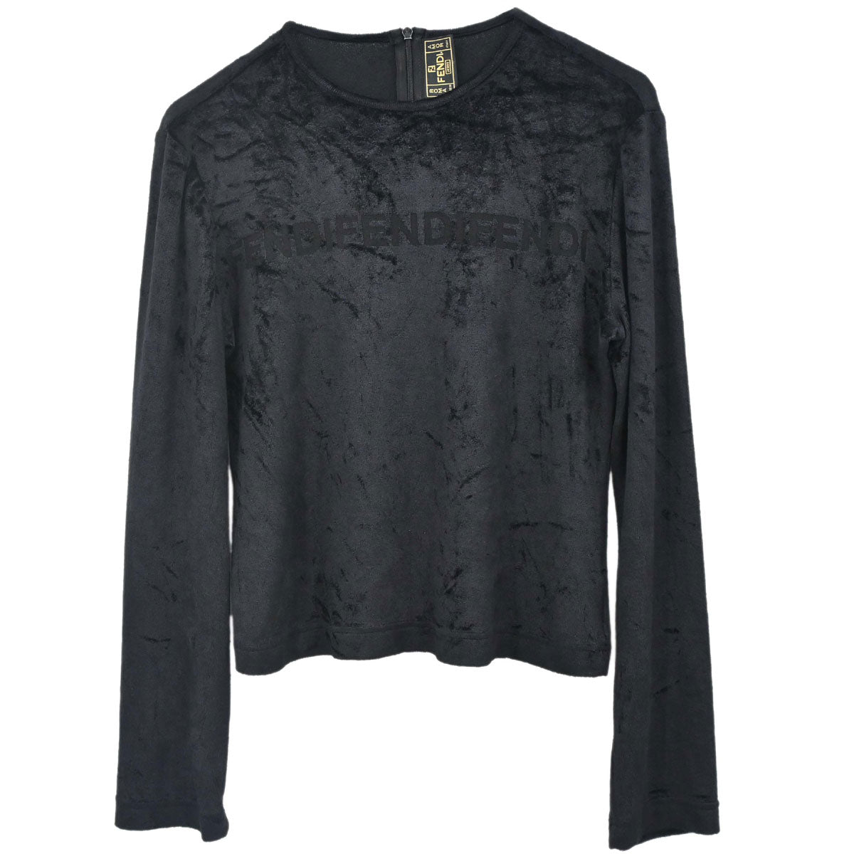Fendi Long Sleeve Top Black #42