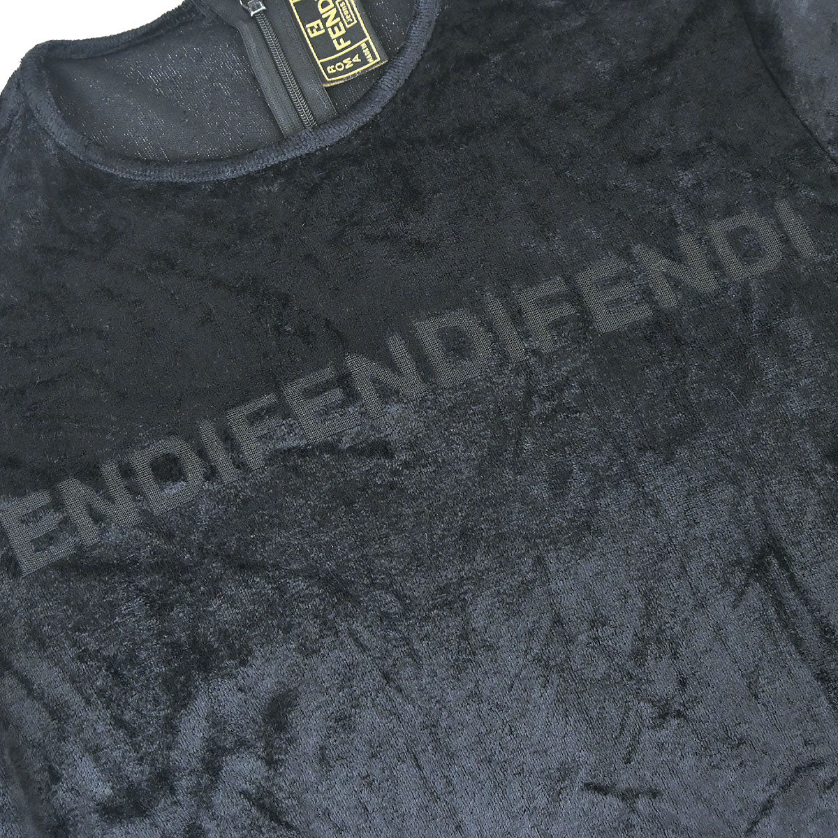 Fendi Long Sleeve Top Black #42