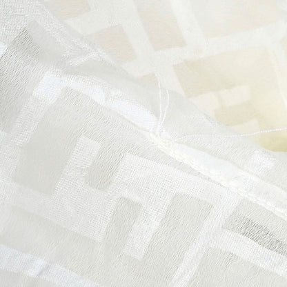 Fendi Sleeveless Sheer Top Shirt Zucca White #40