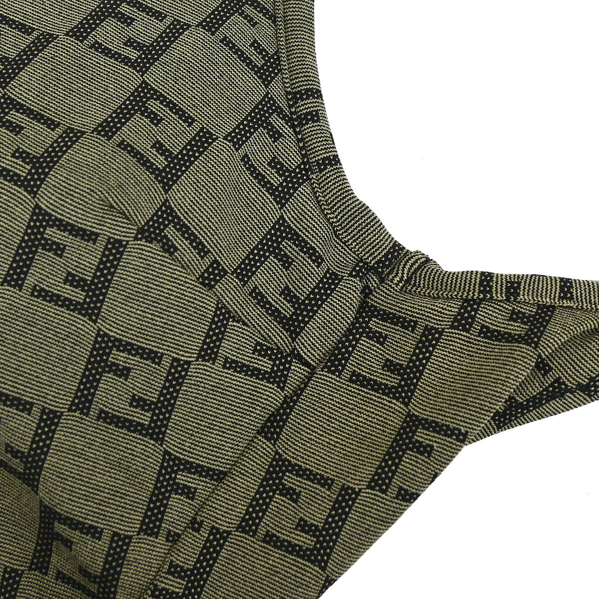 Fendi Zucchino Swimwear Swimsuit Khaki #40