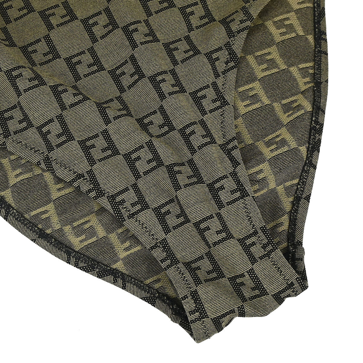 Fendi Zucchino Swimwear Swimsuit Khaki #40