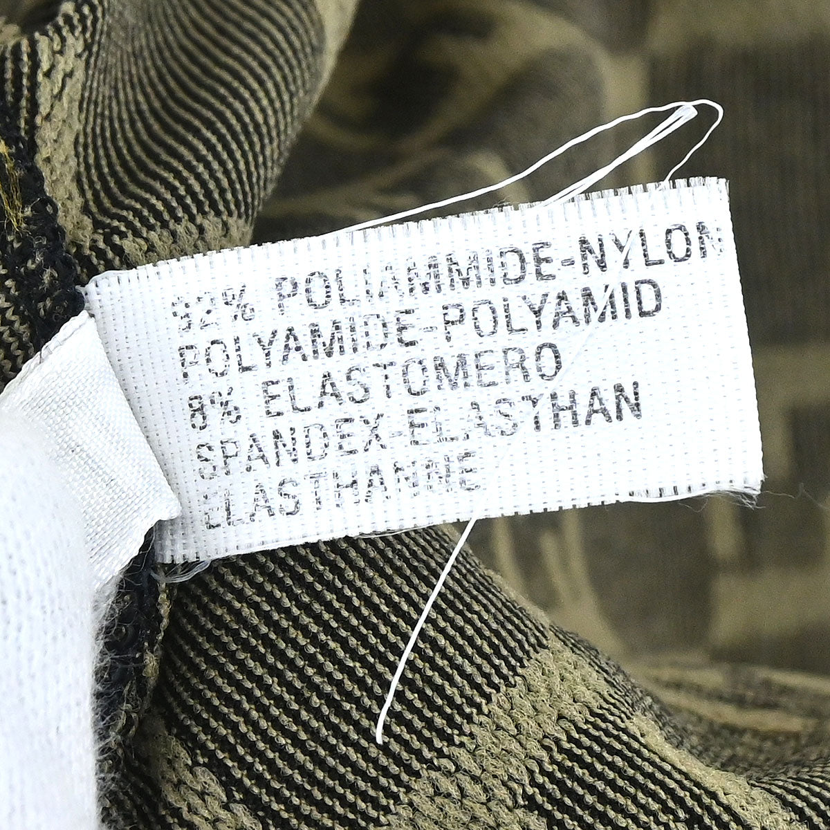 Fendi Zucchino Swimwear Swimsuit Khaki #40