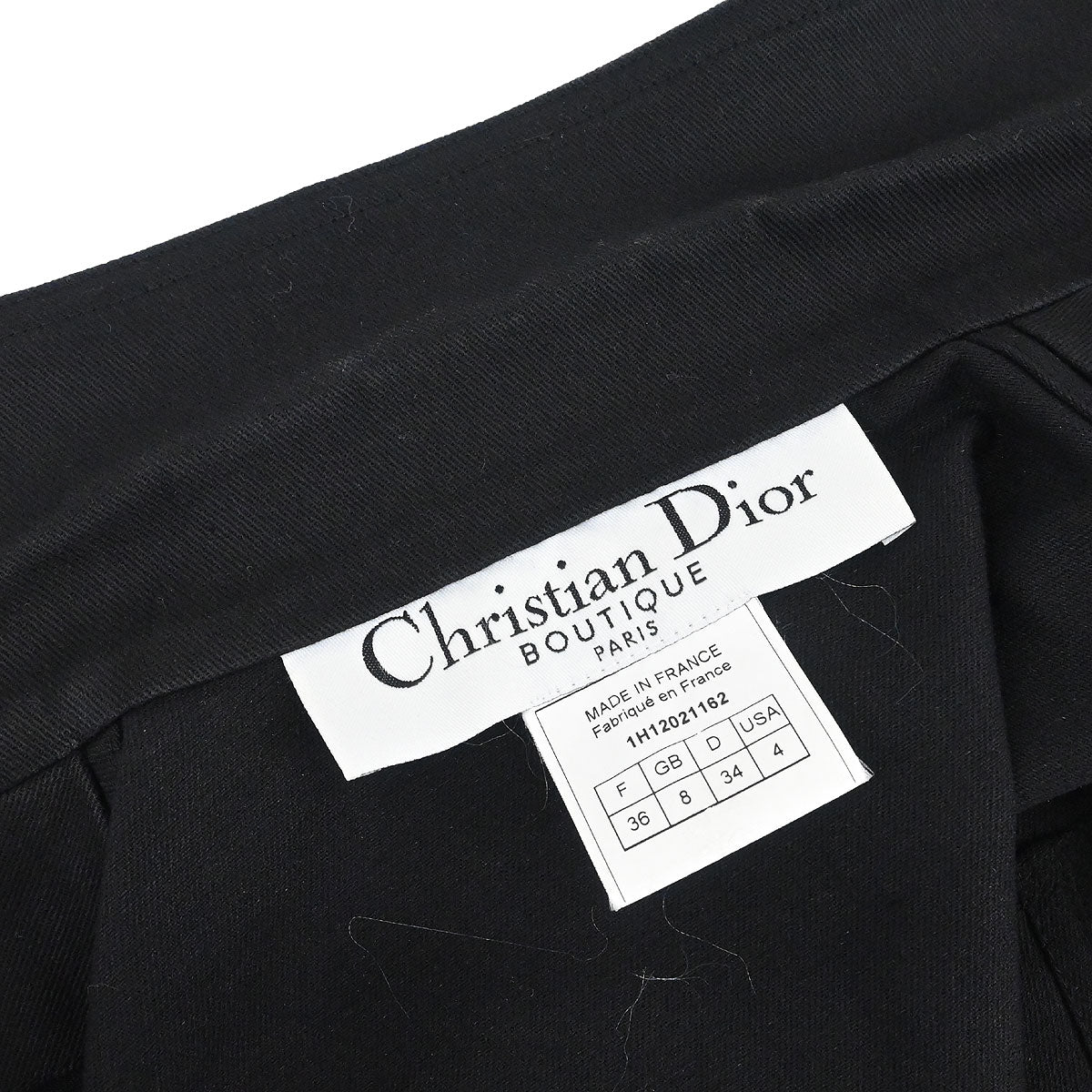 Christian Dior 2001 Denim Jacket Black #36