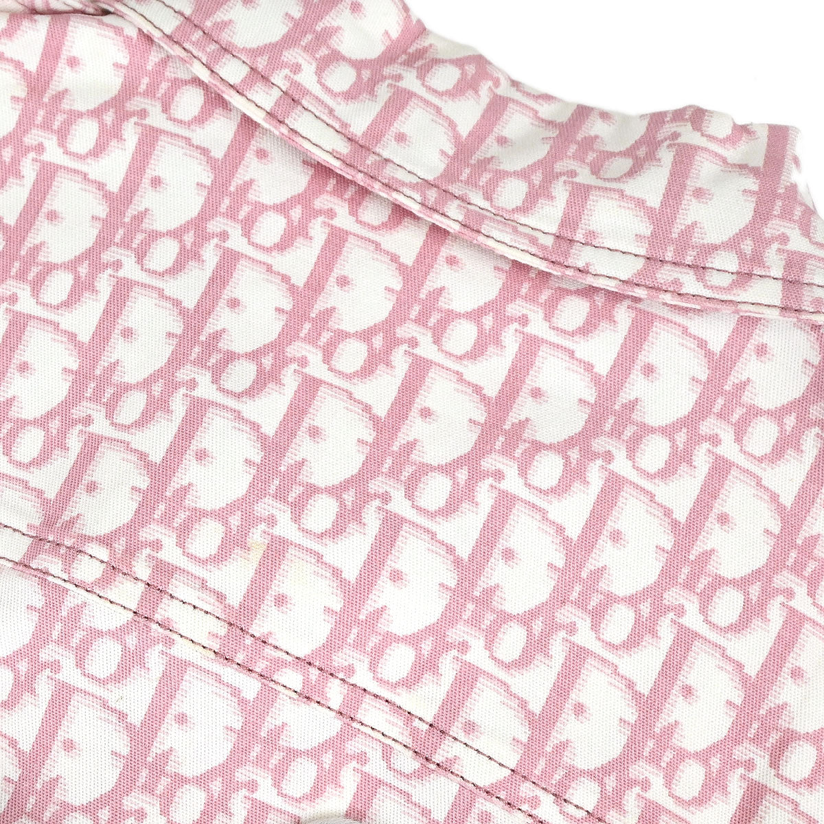 Christian Dior 2004 Single Breasted Trotter Jacket Vest Pink #40