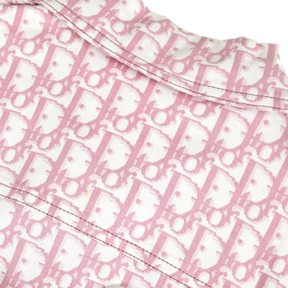 Christian Dior 2004 Single Breasted Trotter Jacket Vest Pink #40