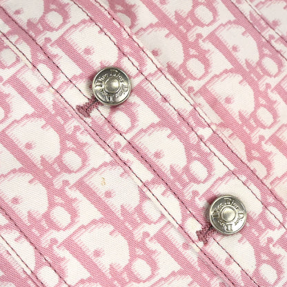 Christian Dior 2004 Single Breasted Trotter Jacket Vest Pink #40