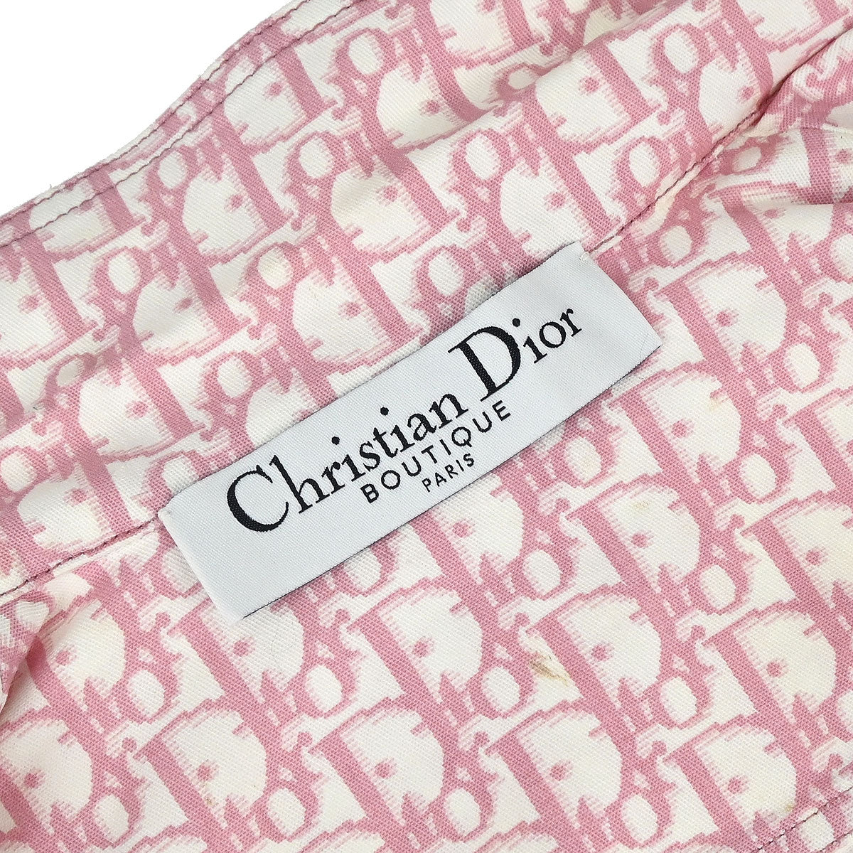 Christian Dior 2004 Single Breasted Trotter Jacket Vest Pink #40