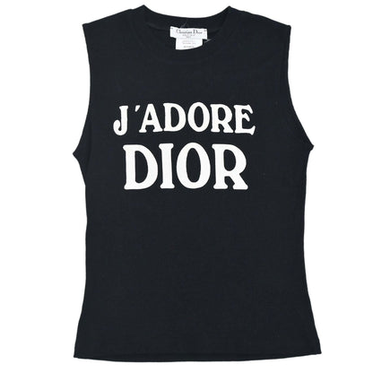 Christian Dior 2003 Sleeveless Tank Top Black #40