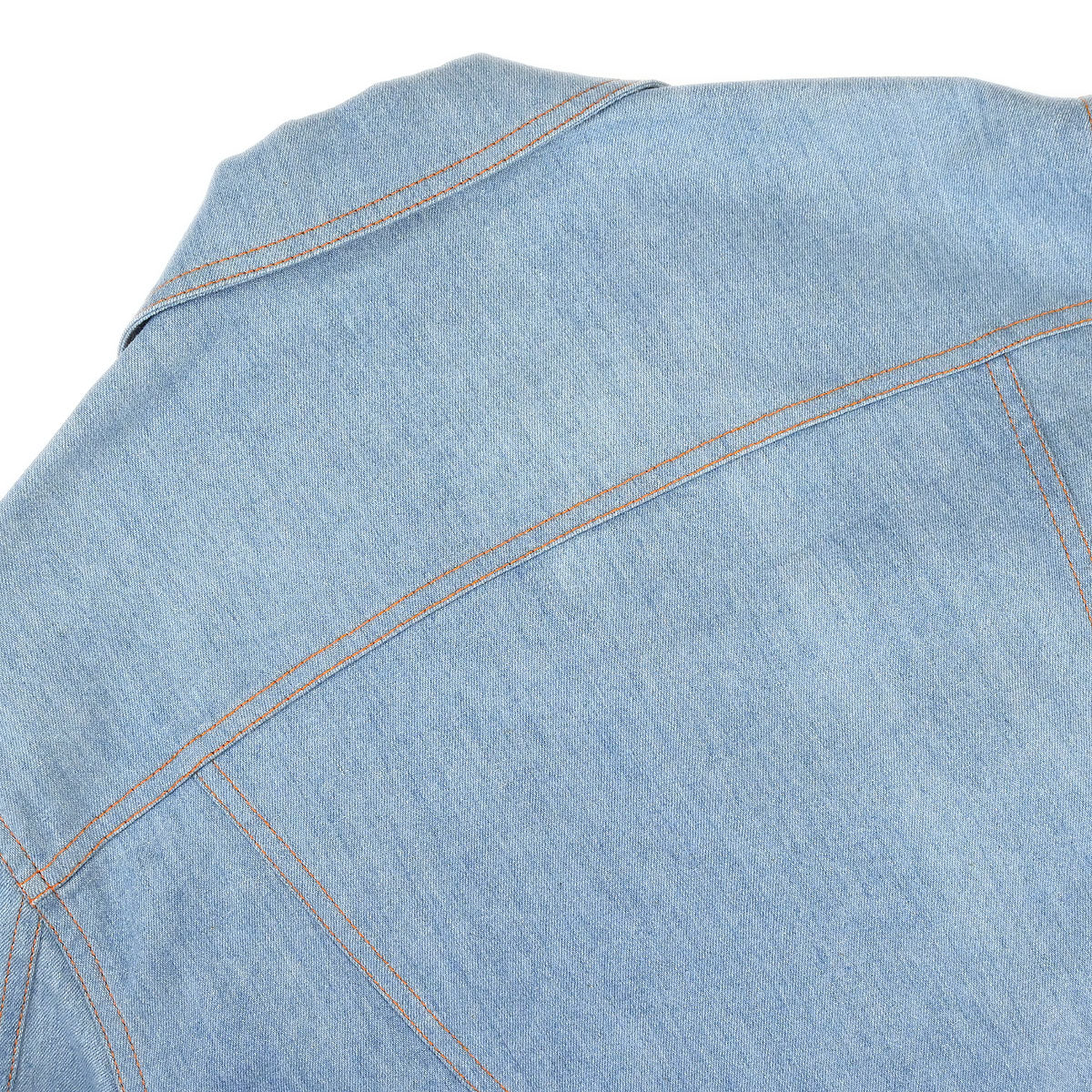 Christian Dior 2002 Embroidery Denim Jacket Light Blue #38
