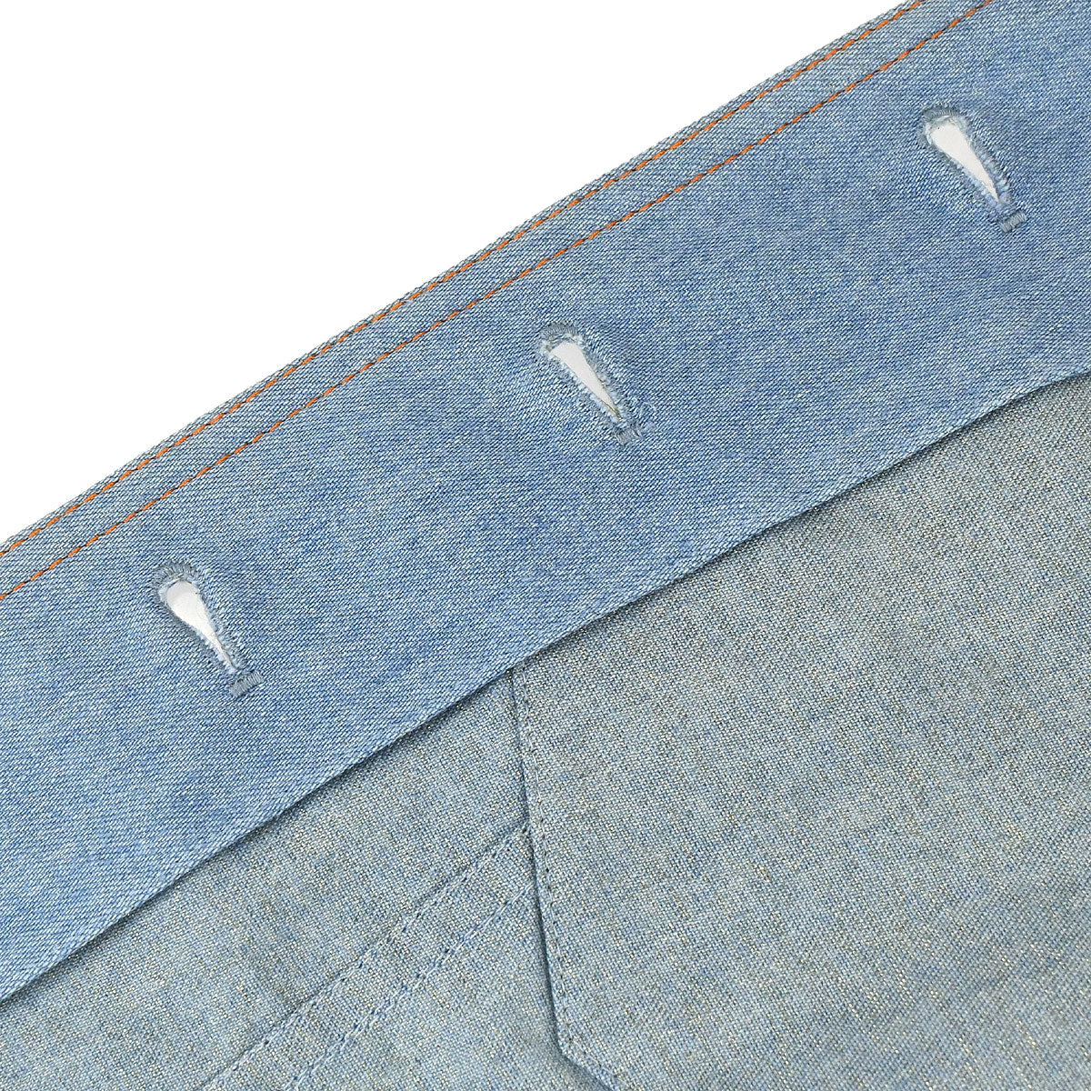Christian Dior 2002 Embroidery Denim Jacket Light Blue #38