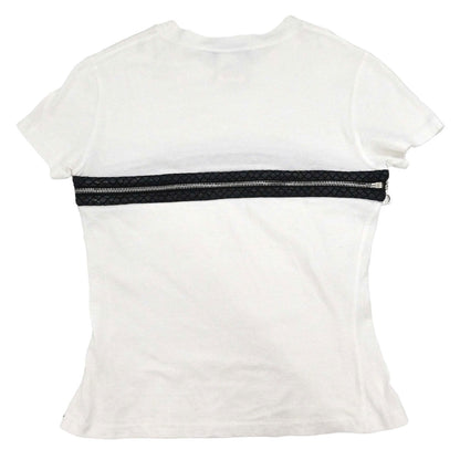 Christian Dior 2001 Zipper T-shirt White #38