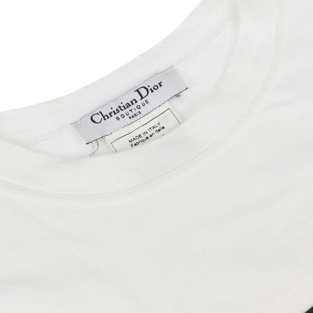 Christian Dior 2001 Zipper T-shirt White #38