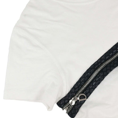 Christian Dior 2001 Zipper T-shirt White #38