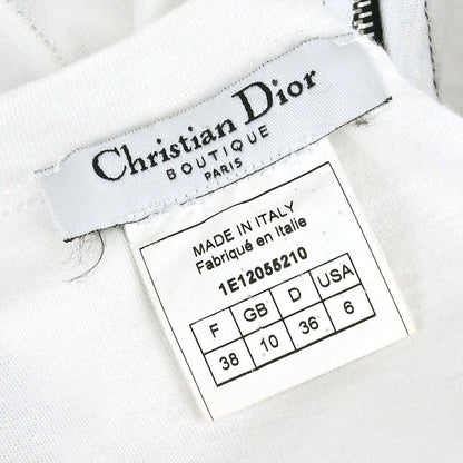 Christian Dior 2001 Zipper T-shirt White #38