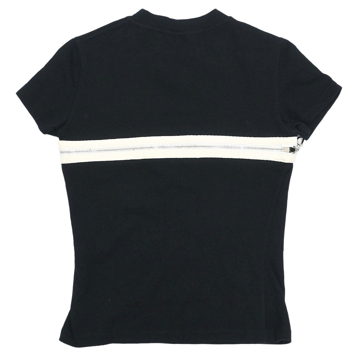 Christian Dior 2001 Zipper T-shirt Black #36