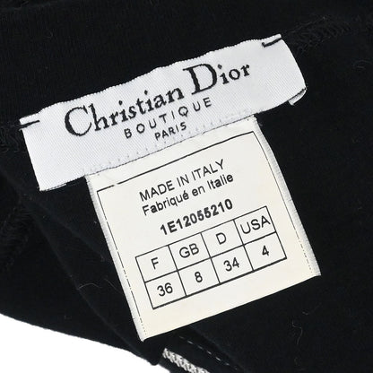 Christian Dior 2001 Zipper T-shirt Black #36