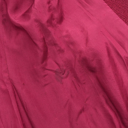 Chanel 1994 Single Breasted Jacket Bordeaux #36