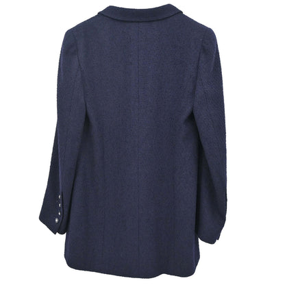 Chanel Double Breasted Jacket Navy