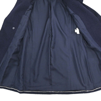 Chanel Double Breasted Jacket Navy