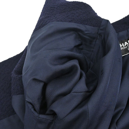 Chanel Double Breasted Jacket Navy