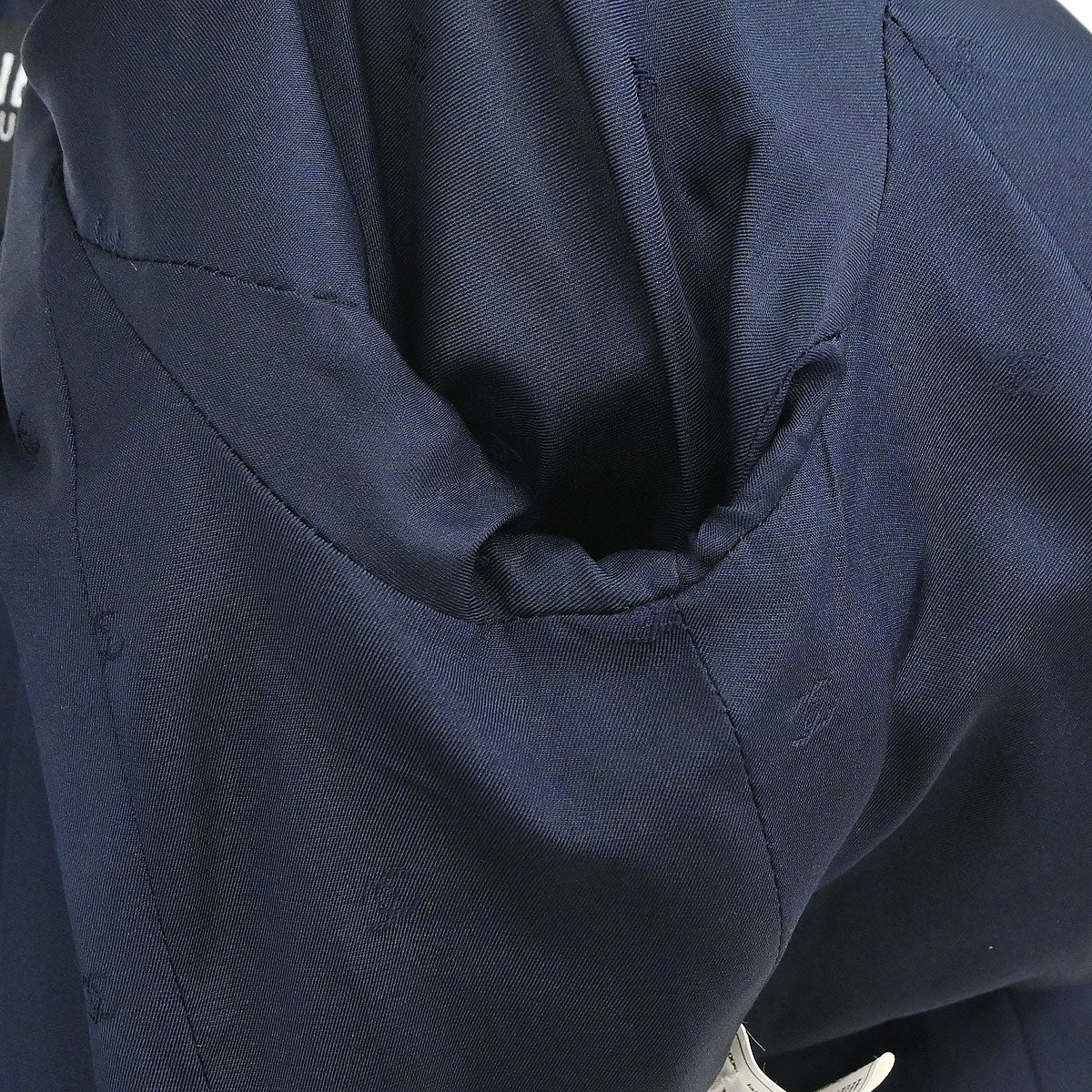 Chanel Double Breasted Jacket Navy