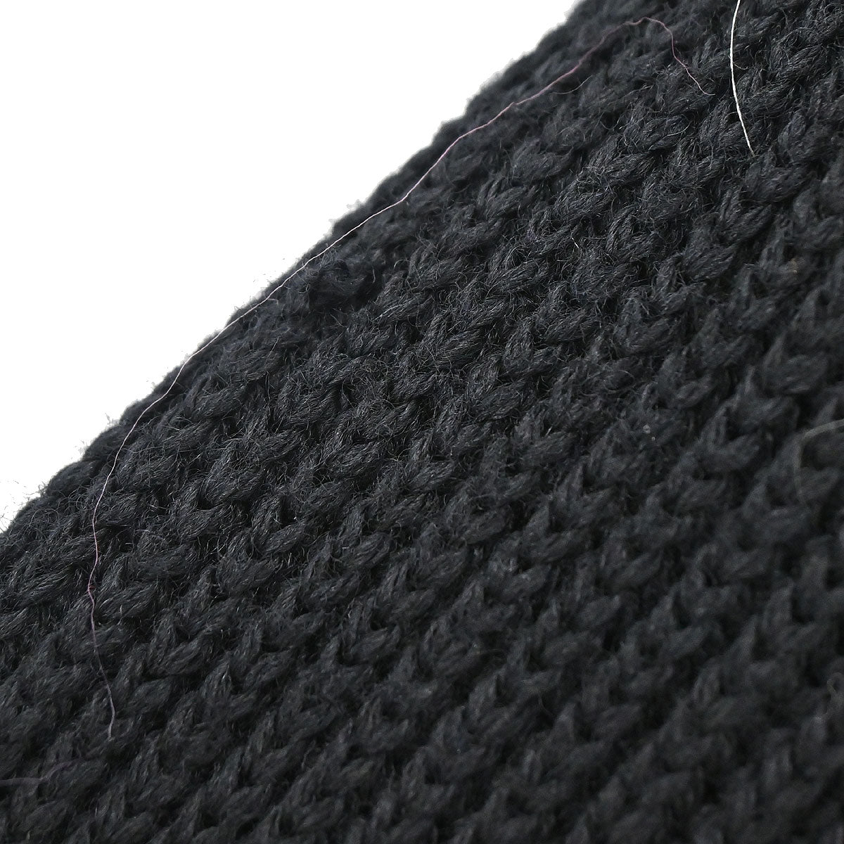 Chanel Houndstooth Cardigan Black