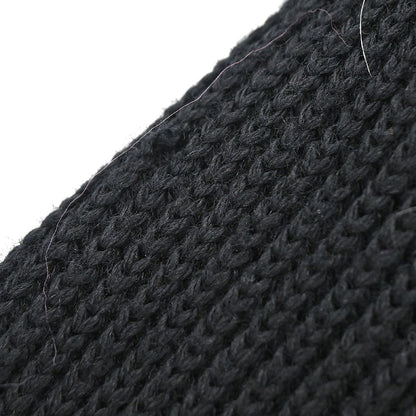 Chanel Houndstooth Cardigan Black