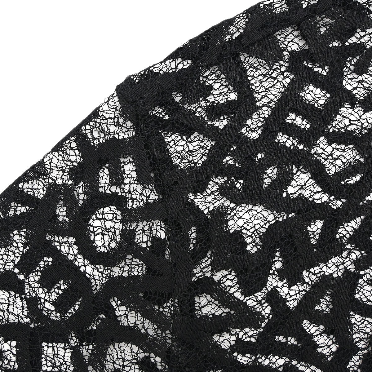 Chanel 1998 Lace Cardigan Black #36