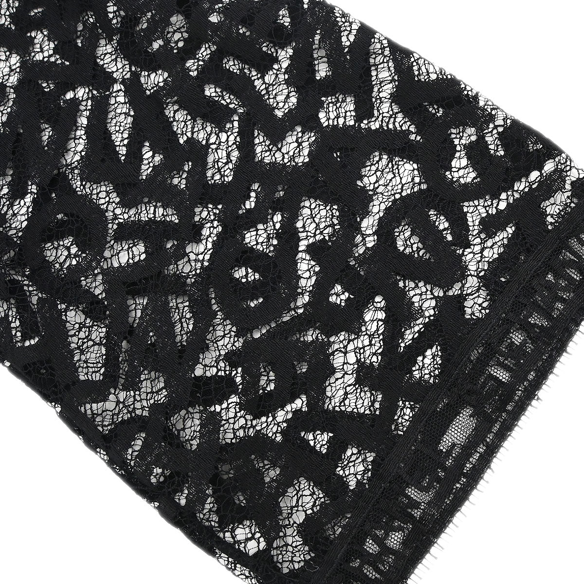 Chanel 1998 Lace Cardigan Black #36