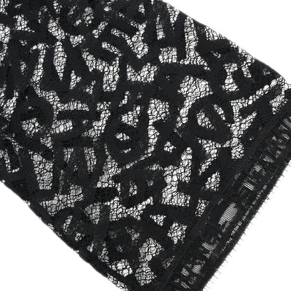 Chanel 1998 Lace Cardigan Black #36