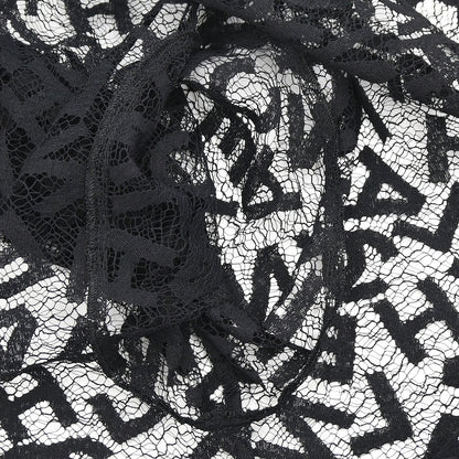 Chanel 1998 Lace Cardigan Black #36