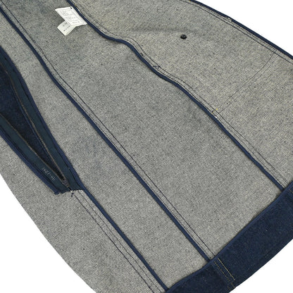 Chanel Denim Sleeveless Dress Navy #36