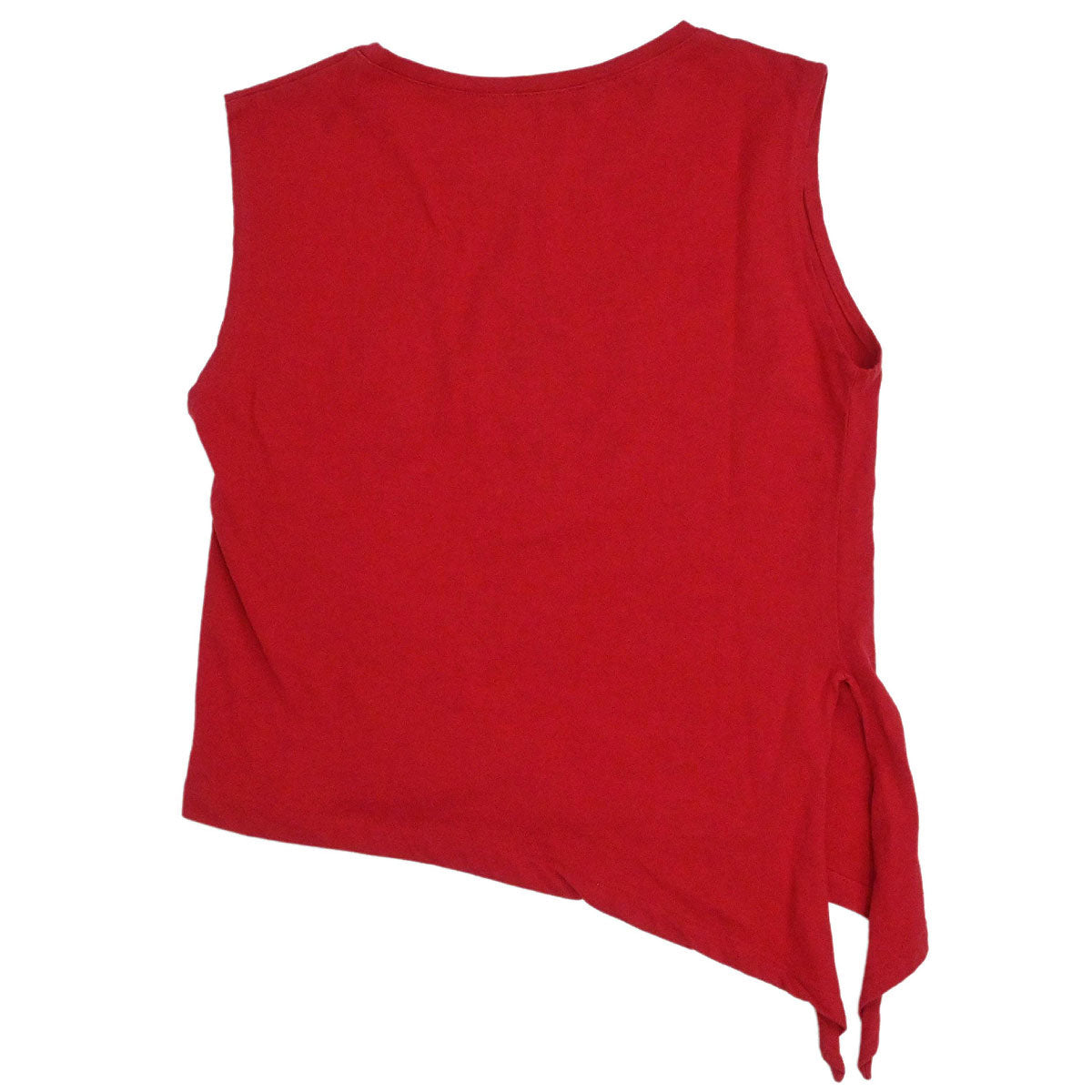 Christian Dior 2002 Dior Drama Sleeveless Tank Top Red #40