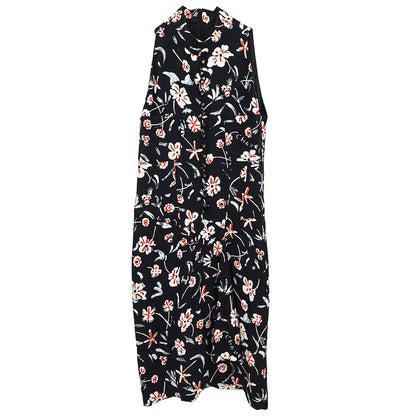 Chanel 1997 Sleeveless Dress Black #38