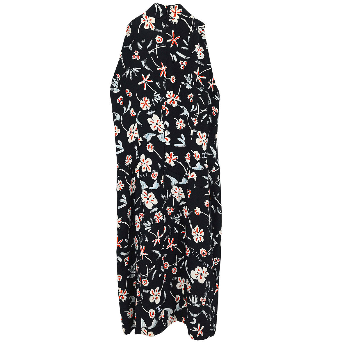 Chanel 1997 Sleeveless Dress Black #38