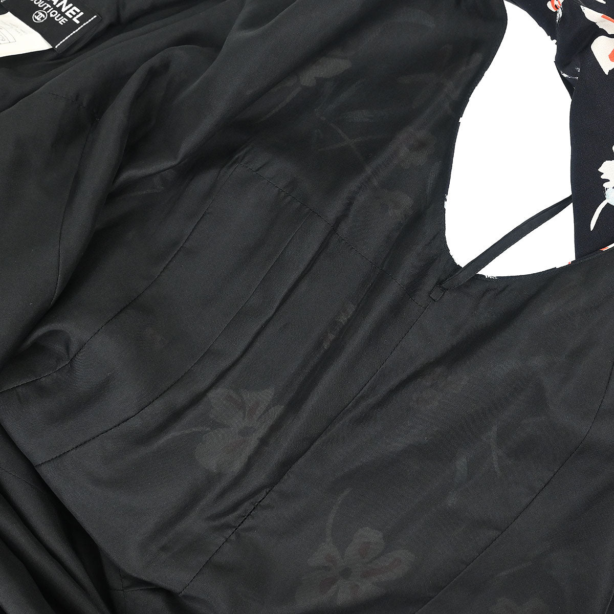 Chanel 1997 Sleeveless Dress Black #38