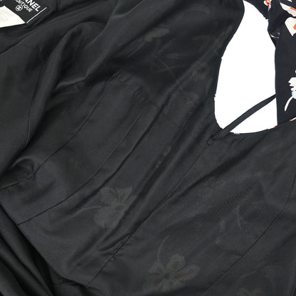 Chanel 1997 Sleeveless Dress Black #38