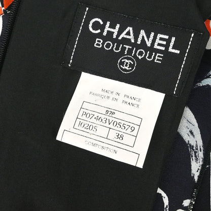 Chanel 1997 Sleeveless Dress Black #38