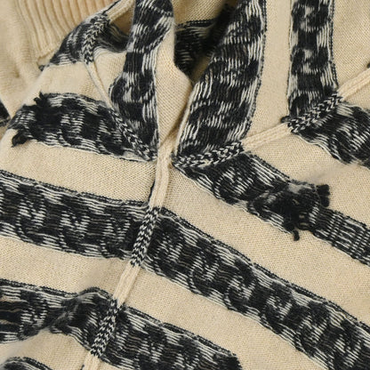 Chanel 2001 Fall Chain Cardigan Beige #40